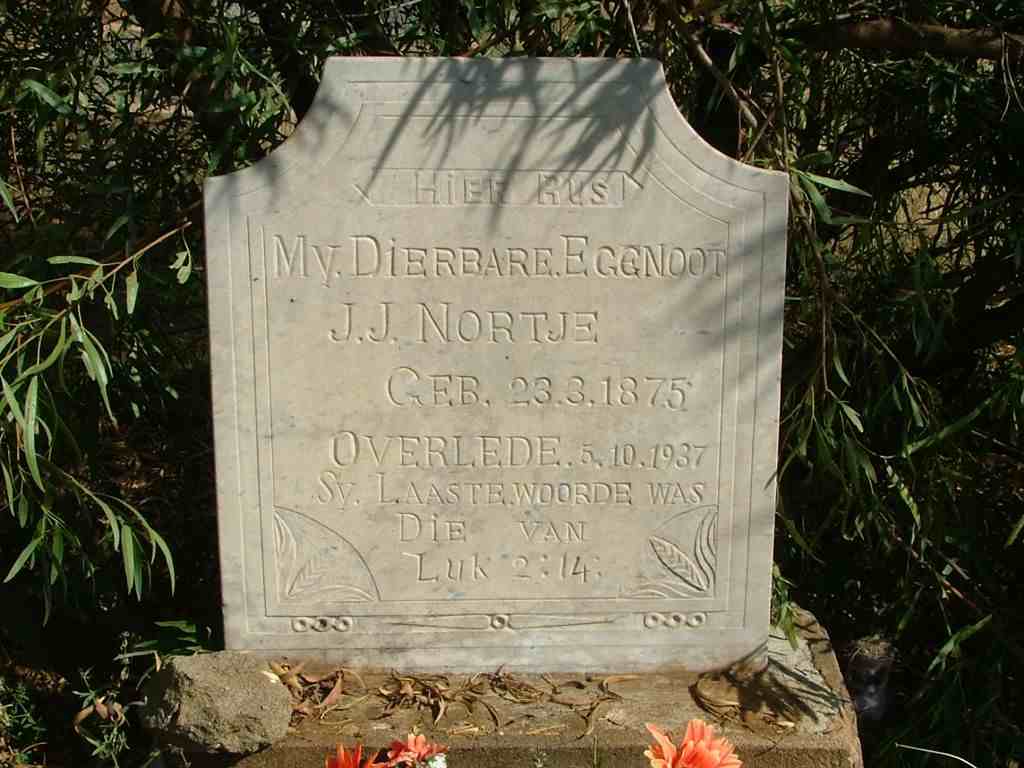NORTJE J.J. 1875-1937