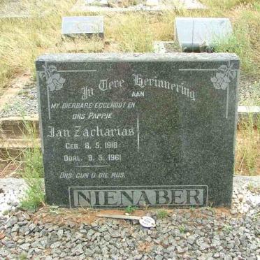 NIENABER Jan Zacharias 1918-1961