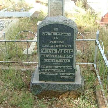 PARKES Evelyn -1924