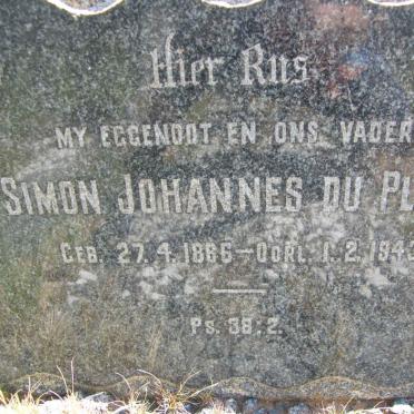 PLOOY Simon Johannes, du 1886-1943