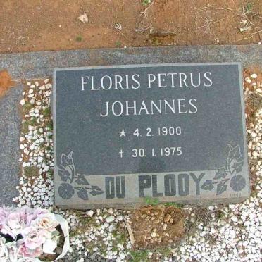 PLOOY Floris Petrus Johannes, du 1900-1975