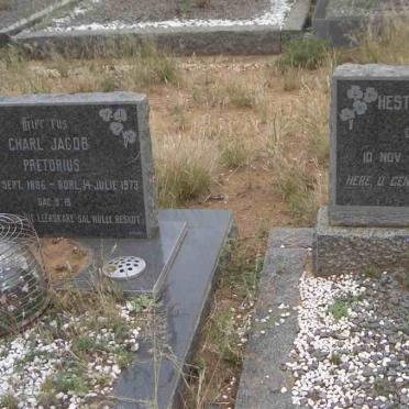 PRETORIUS Charl Jacob 1886-1973 &amp; Hester KRUGER 1886-1960