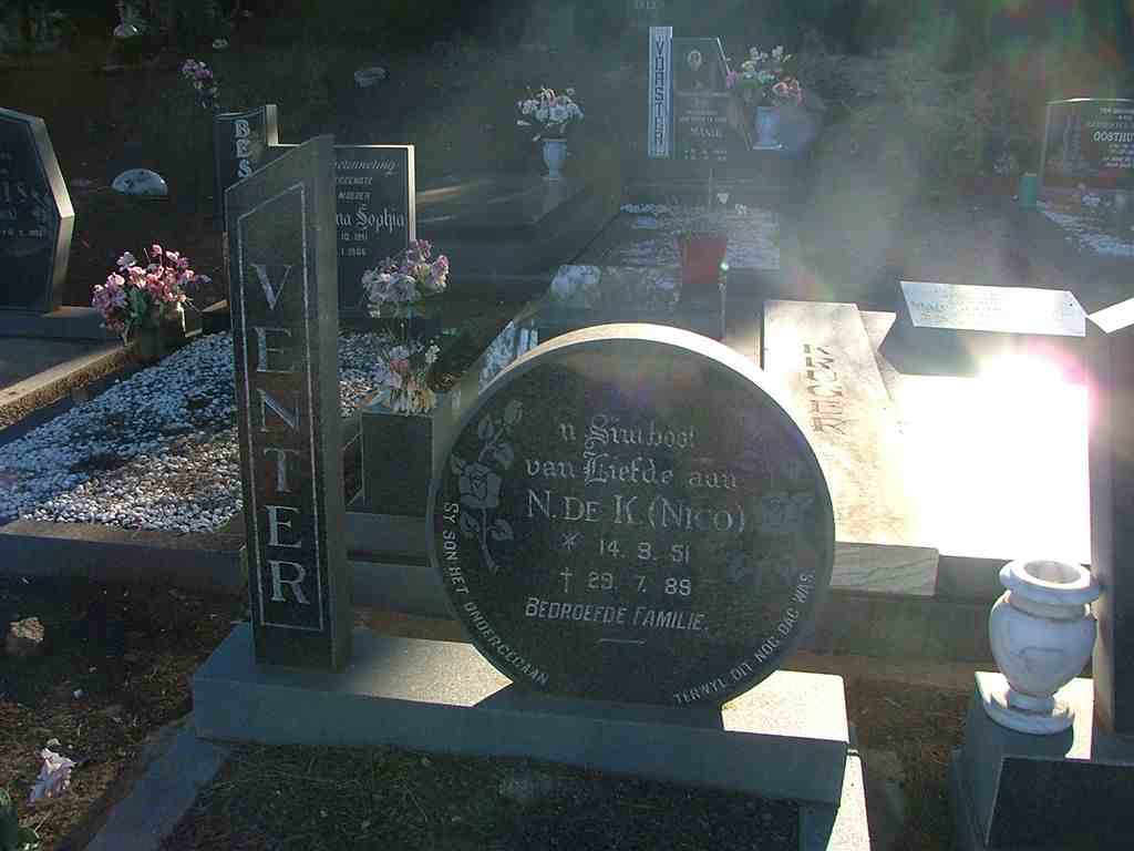 VENTER N. de K. 1951-1989