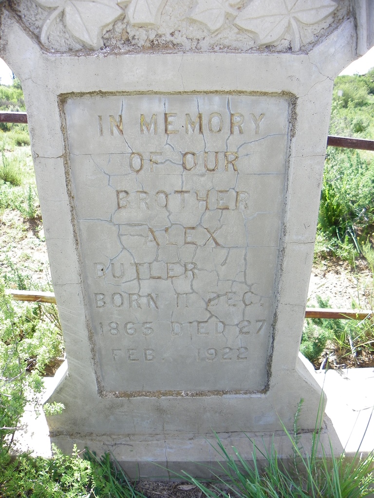 BUTLER Alex 1865-1922