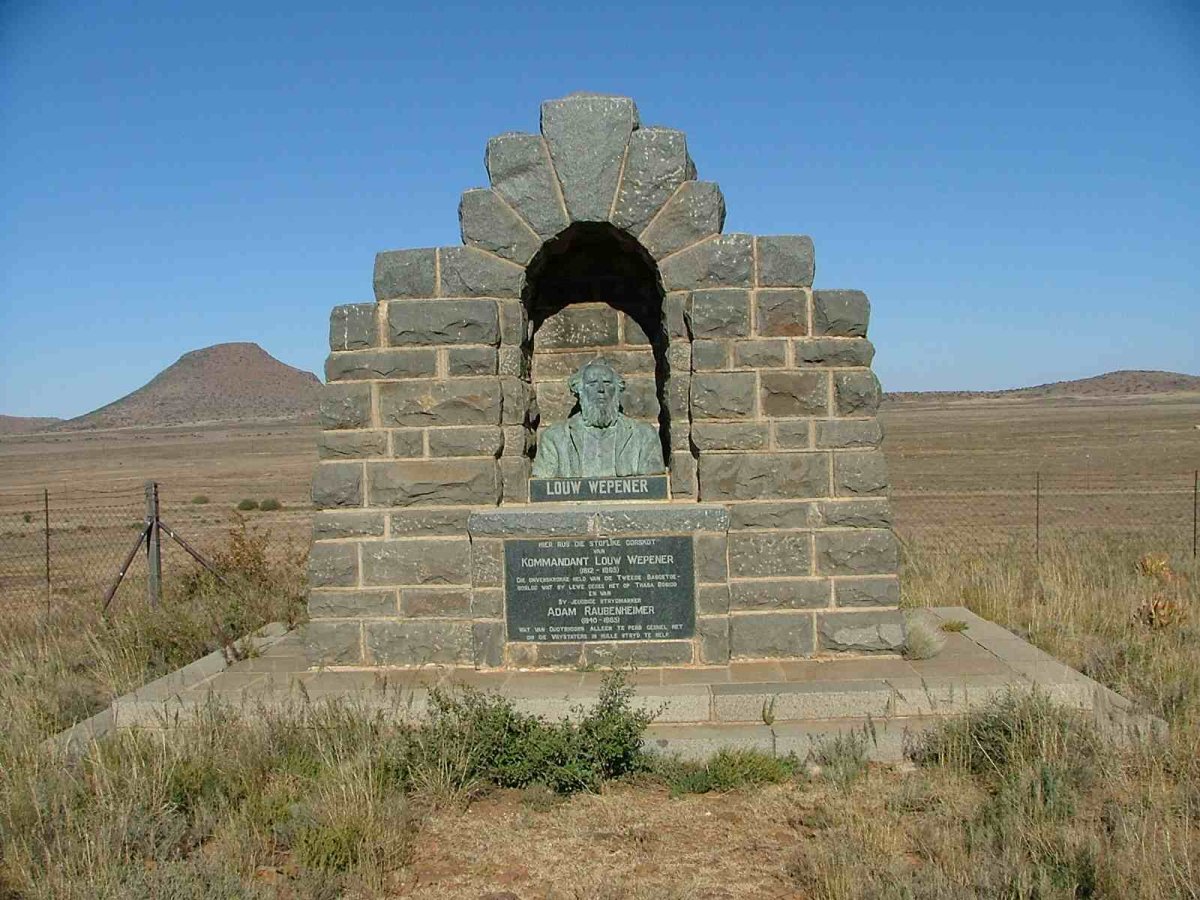 WEPENER Louw 1812-1865 :: RAUBENHEIMER Adam 1840-1865