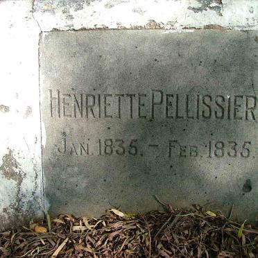 PELLISSIER Henriette 1835-1835