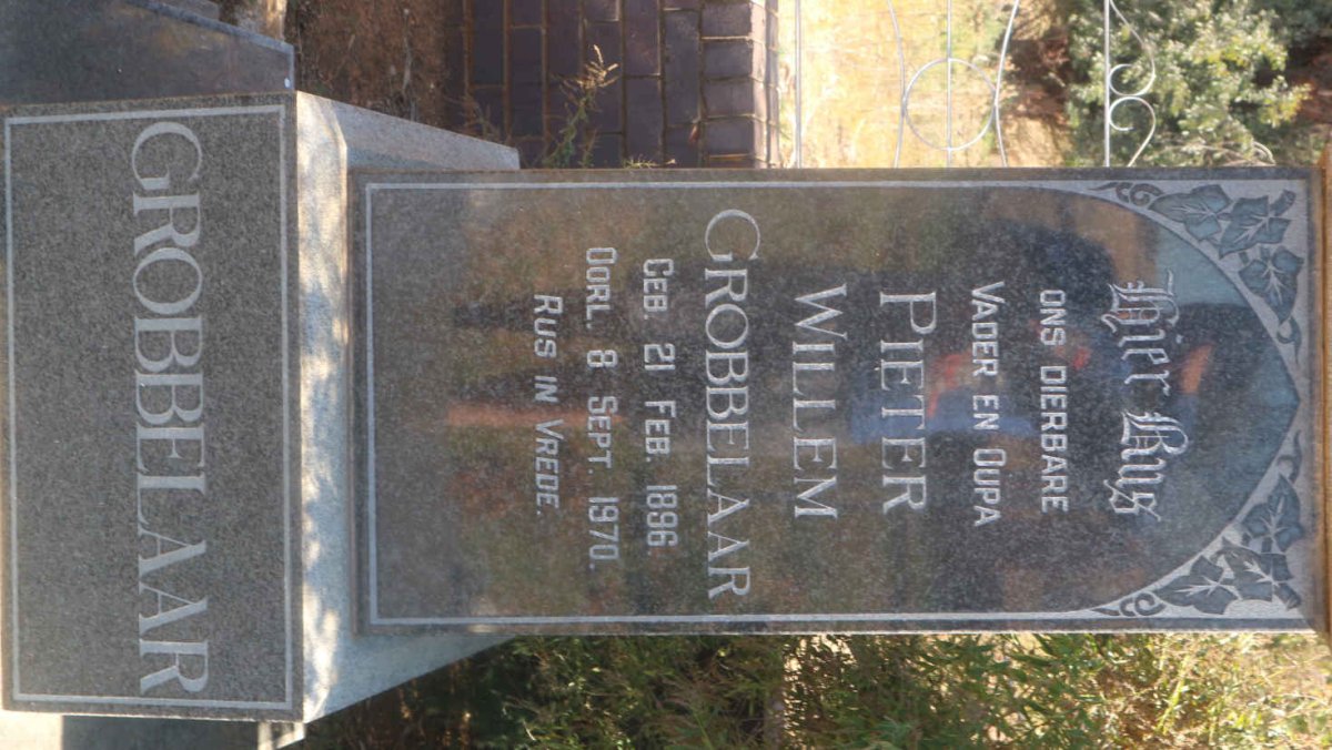 GROBBELAAR Pieter Willem 1896-1970