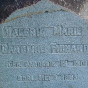 FICHARDT Valerie Marie Caroline 1901-1923