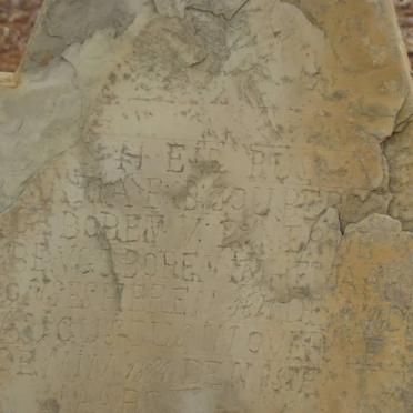 JOUBERT Maria E.B. nee V.D. MERWE 1821-1881