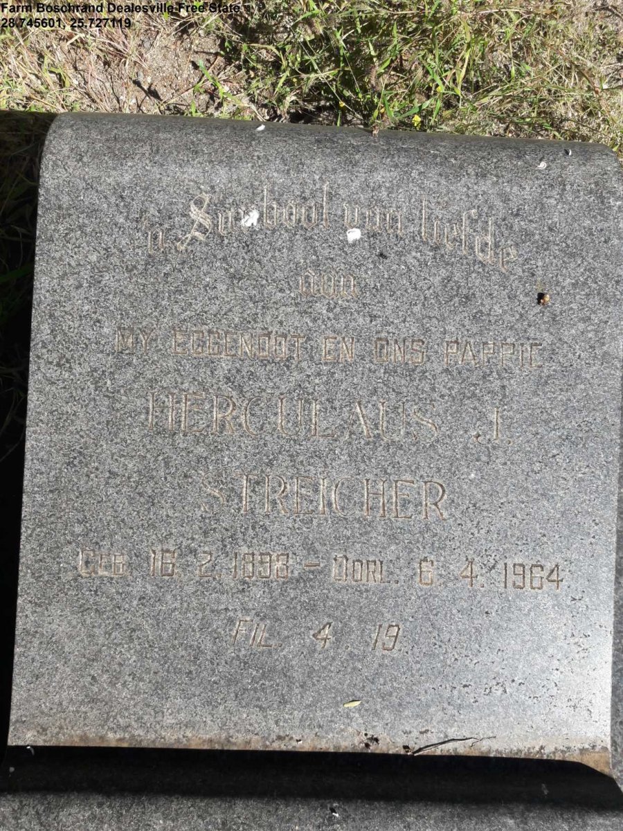 STREICHER Herculaus J. 1893-1964