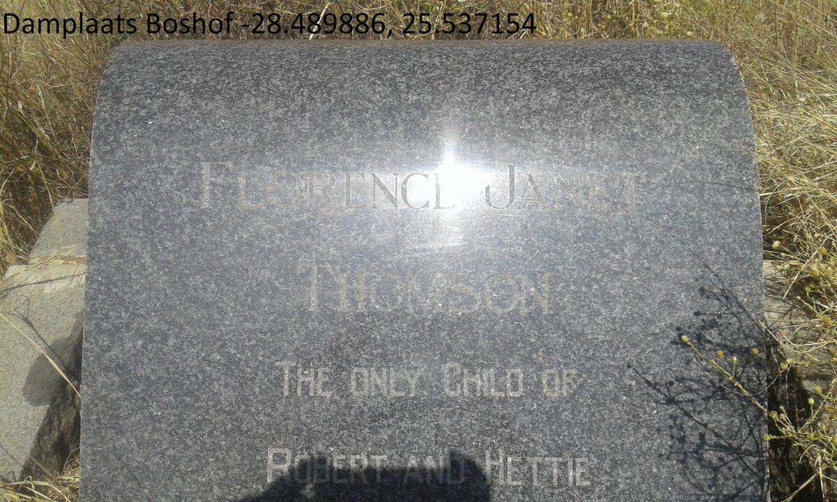 THOMSON Florence Janet