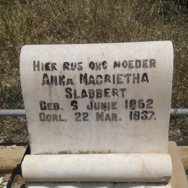 SLABBERT Anna Magrietha 1862-1937