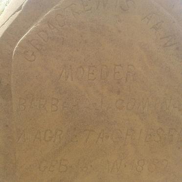 GRIESEL Barbara Jacomina Magrietha 1852-1928