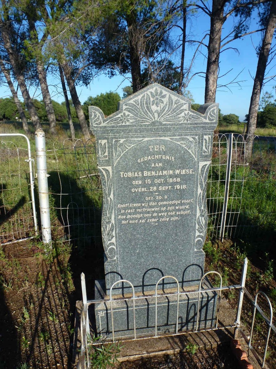 WIESE Tobias Benjamin 1868-1918