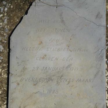 PLESSIS Helena Elisabet, du 1819-1885