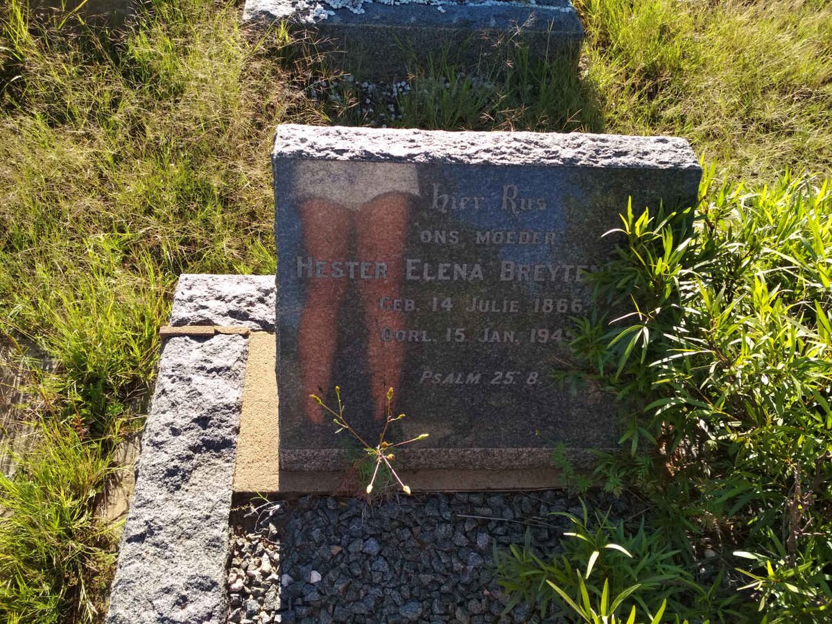 BREYTENBACH Hester Elena 1866-1945