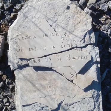 BOTHA Geziena Johana 1865-1902