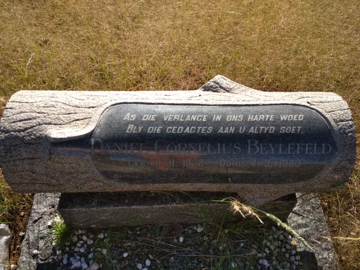 BEYLEFELD Daniel Cornelius 1928-1966