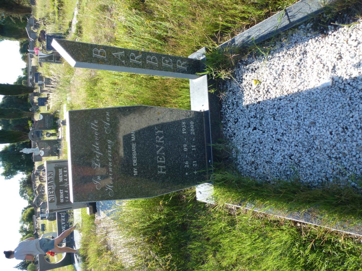 BARBER Henry 1938-2000