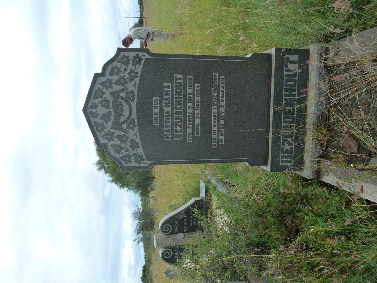 BEZUIDENHOUT Martha Maria nee FOURIE 1866-1954