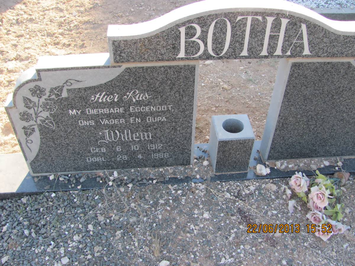 BOTHA Willem 1912-1988