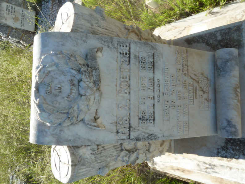 COETZEE P.S.Z. 1858-1927