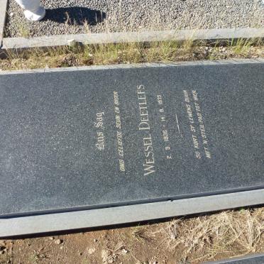 DEETLEFS Wessel 1936-1973