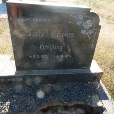 GREYLING Hester Lusya 1947-1971 :: GREYLING Pieter Jacobus 1959-1971