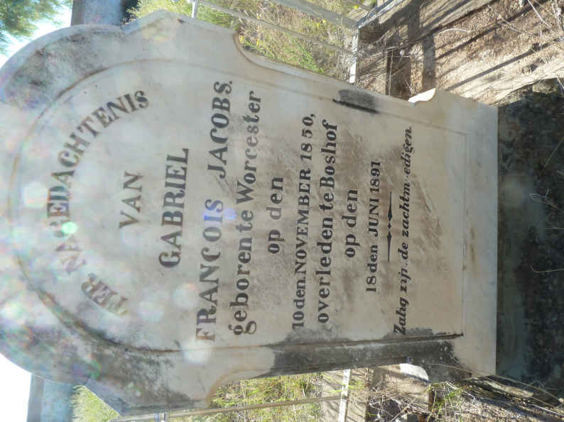 JACOBS Gabriel Francois 1850-1891