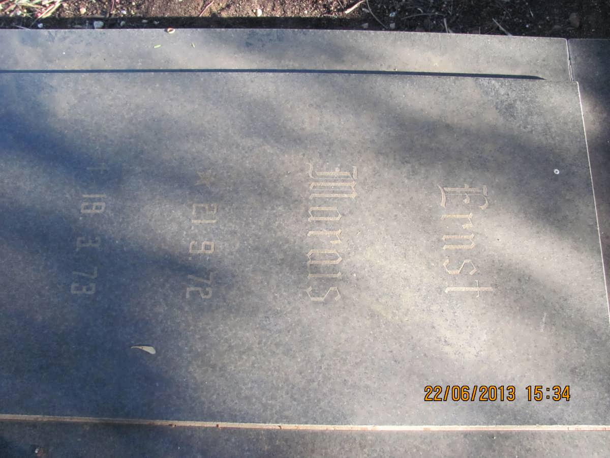 MARAIS Ernst 1972-1973