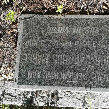 MAREE Petrus Jacobus 1878-1961