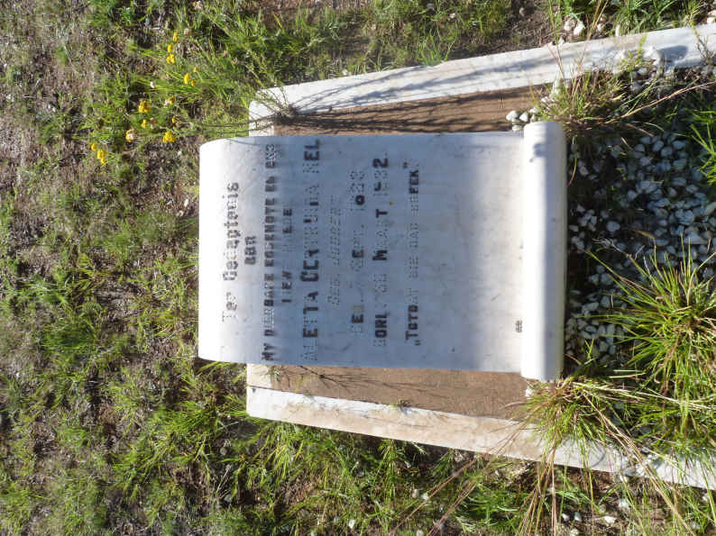 NEL Aletta Gertruida nee JOUBERT 1883-1932