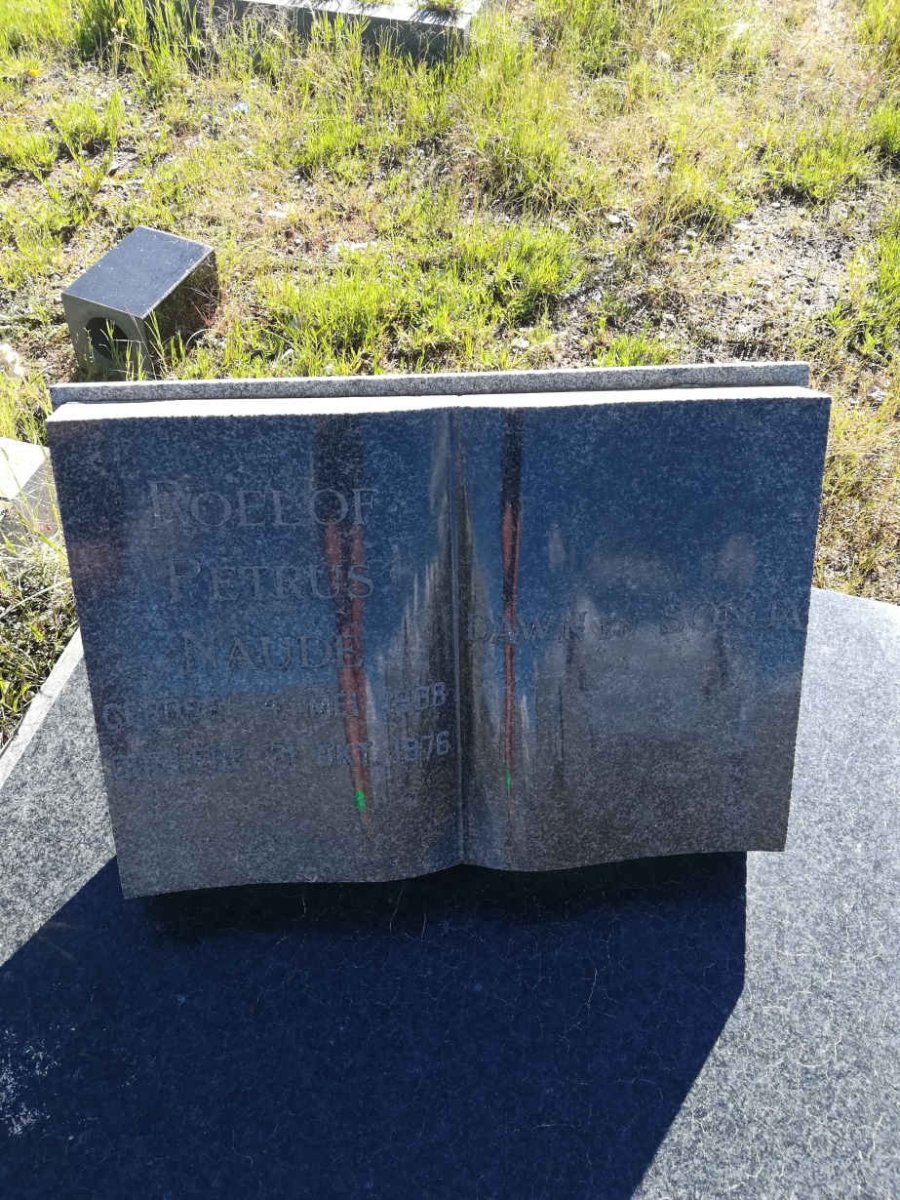 NAUDE Roelof Petrus 1938-1976