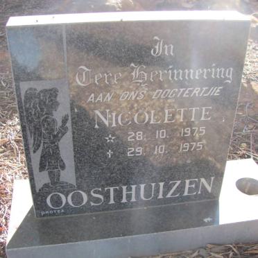 OOSTHUIZEN Nicolette 1975-1975