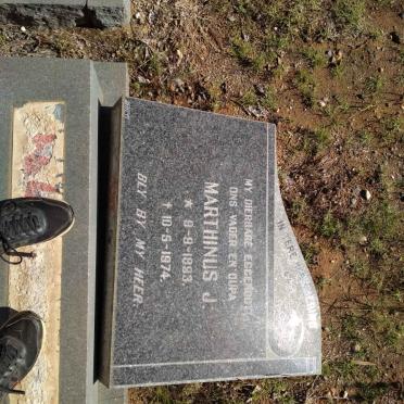 PRINSLOO Marthinus J. 1893-1974