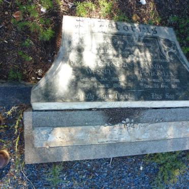 PRETORIUS Jacobus Cornelius Wessel 1883-1956 &amp; Maria Petronella KRAUSE 1886-1968