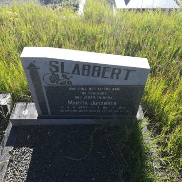 SLABBERT Martin Johannes 1927-1995