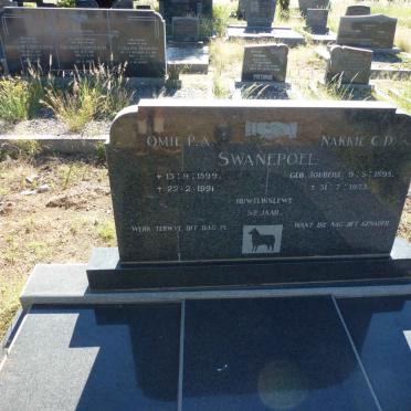 SWANEPOEL P.A. 1899-1991 &amp; C.D. JOUBERT 1898-1973