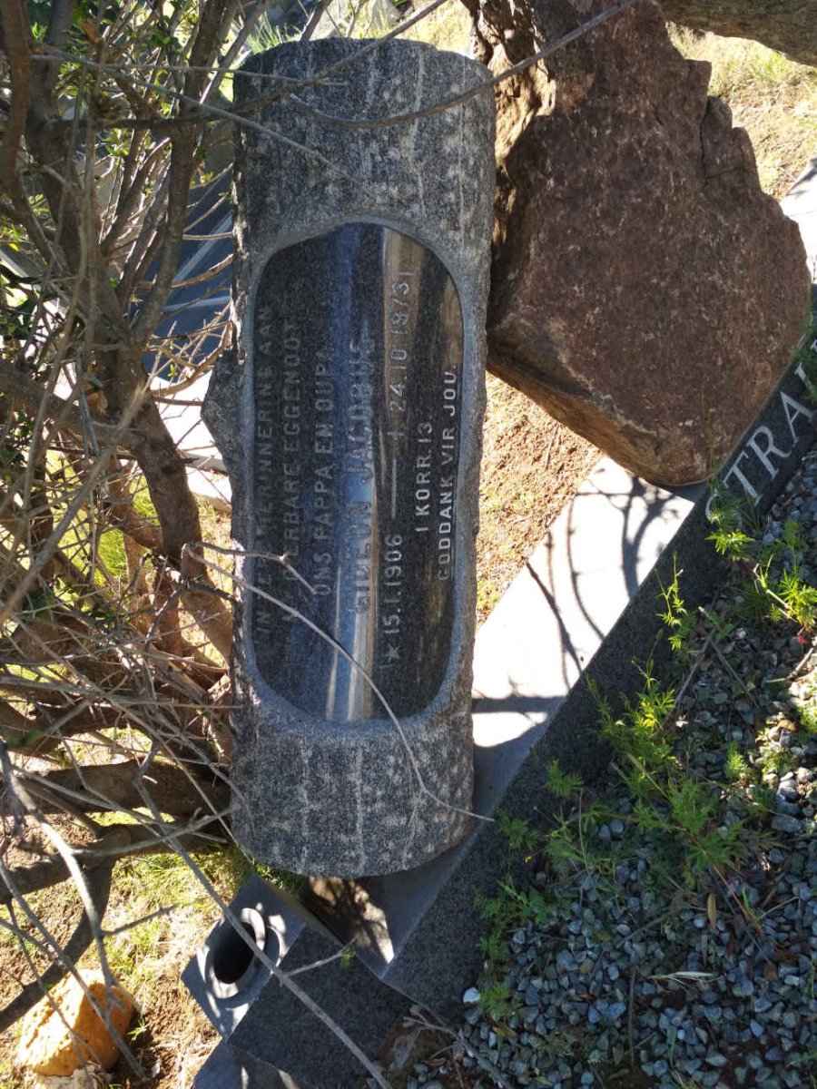 STRAUSS Gideon Jacobus 1906-1973 &amp; Anna Jacoba JACOBS 1916-2001