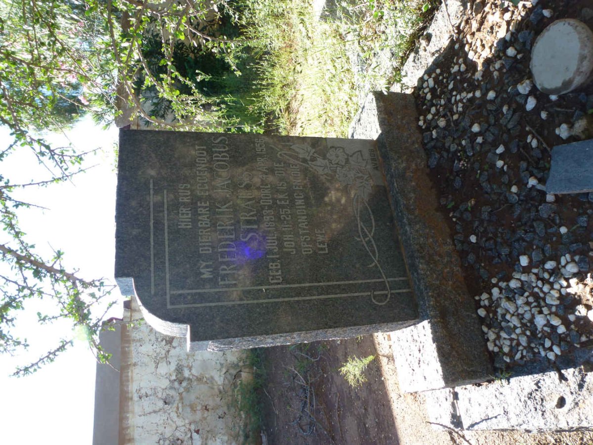 STRAUSS Frederik Jacobus 1893-1956