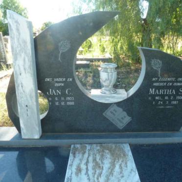 SPRUIT Jan C. 1903-1988 &amp; Martha S. NEL 1906-1987