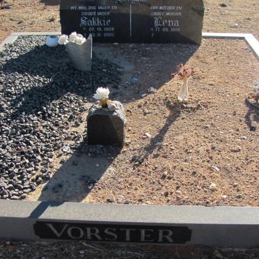 VORSTER Sakkie 1928-2000 &amp; Lena 1938-
