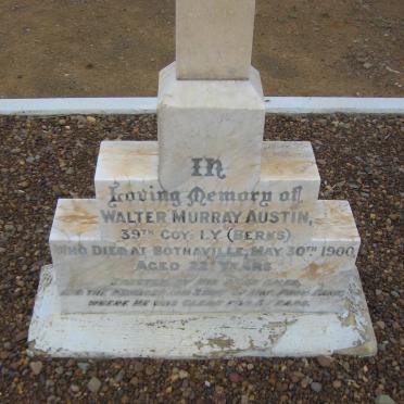AUSTIN Walter Murray -1900