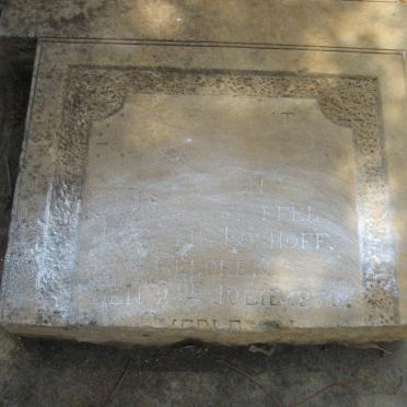 BOSHOFF Christoffel  Hendrik 1873-1909