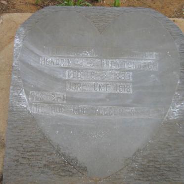 BREYTENBACH Hendrik J.S. 1880-1918