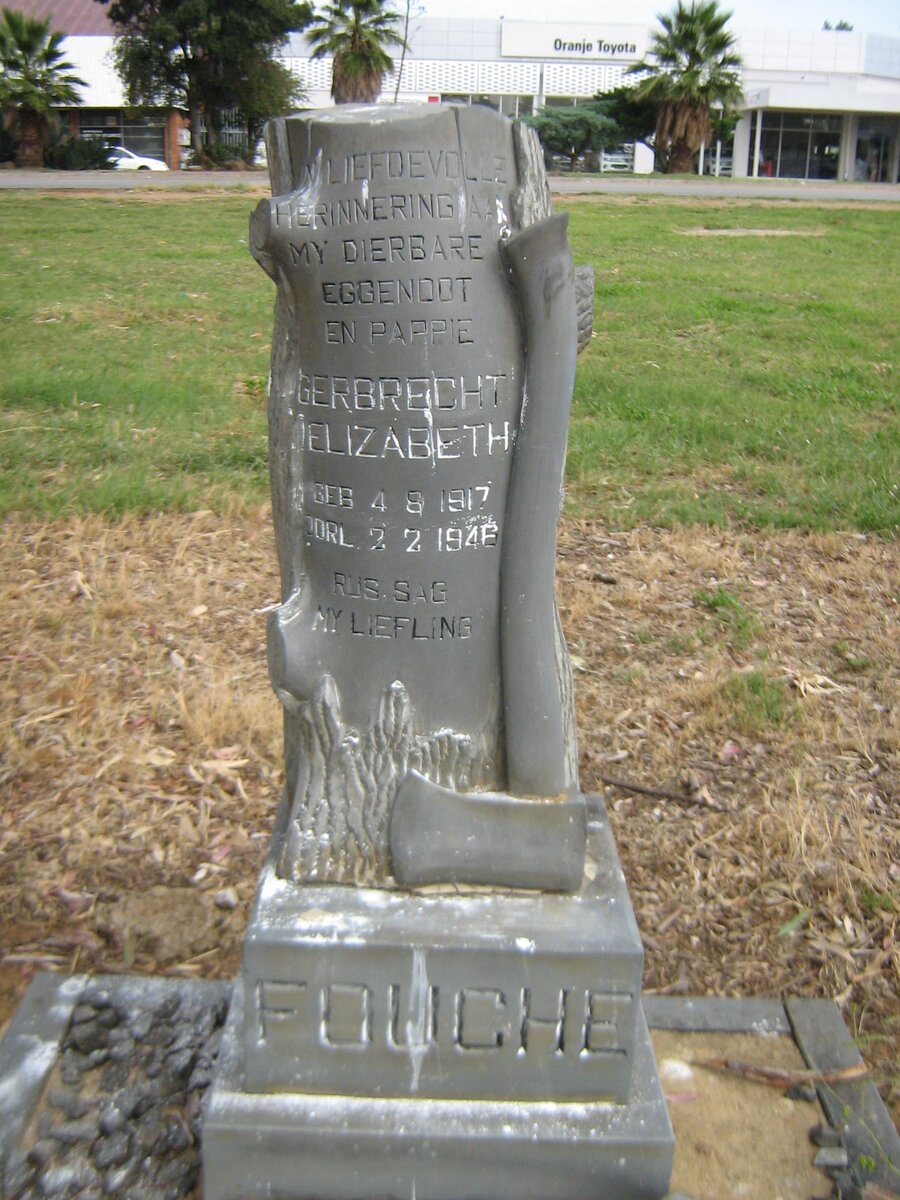 FOUCHE Gerbrecht Elizabeth 1917-1946