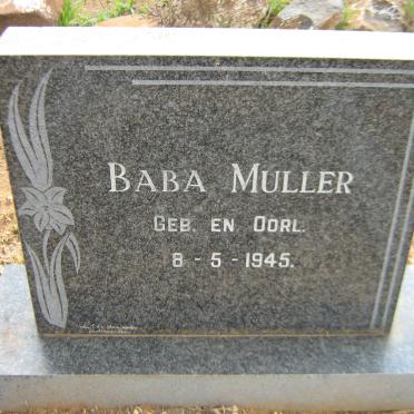 MULLER Baba 1945-1945