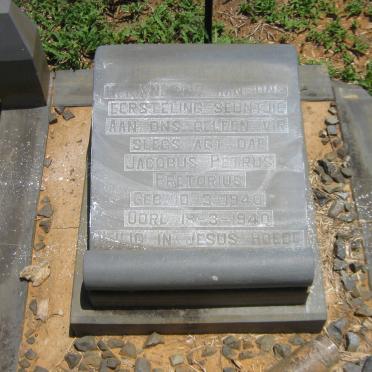 PRETORIUS Jacobus Petrus 1940-1940