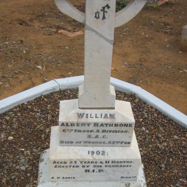 RATHBONE William Albert -1902