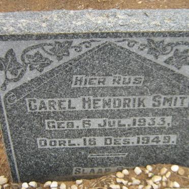 SMIT Carel Hendrik 1933-1949